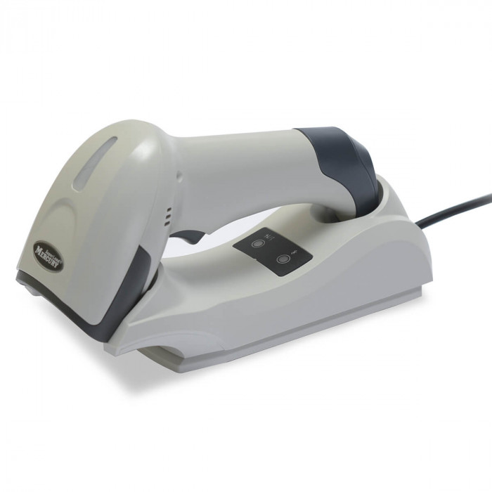 Зарядно-коммуникационная подставка (Cradle) для сканеров MERTECH CL-2300/2310 Настольная White в Барнауле